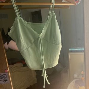 Light Green tank Size SMALL